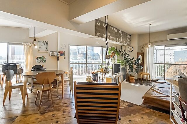 リビング/ダイニング チサンマンション八王子 9階/-