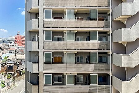 東側バルコニーからの眺望