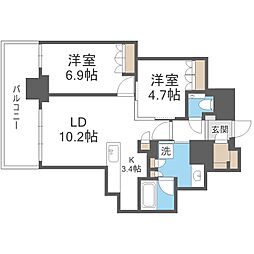 ザ・札幌タワーズ イーストタワー 27階