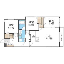 グレン山鼻 3階
