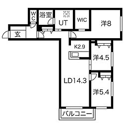 ＣＲＥＳＣＥＮＤＯ月寒西 2階