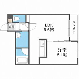 グランオルセー厚別中央ＩＩ 1階
