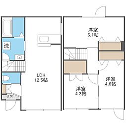 ロイヤルレジデンスＡ 1階