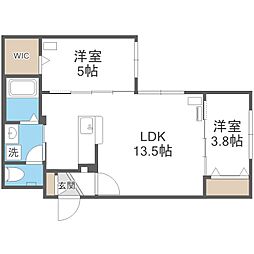 ミレイル豊平 3階