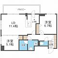 RESIDIA円山北五条7階11.8万円