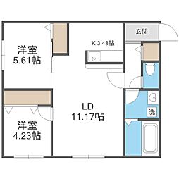 ヴォーネン幌西 3階/-