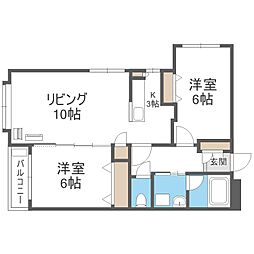 ノヴァ白石−II 4階
