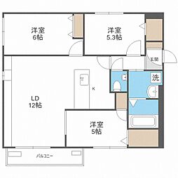 J-CITY.STELLA 3LDKの間取図画像