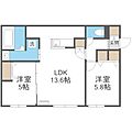 NOVEL南8条1階9.8万円