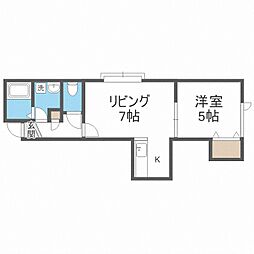 アメニティーズ新琴似 2階/-