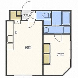 PROGRESS 1LDKの間取図画像