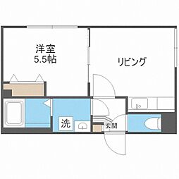 ラフール北野 2階