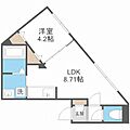 レジデンスキクスイ4階6.5万円