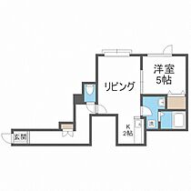 ウイングＳ＆Ａ  ｜ 北海道札幌市東区本町二条3丁目（賃貸アパート1LDK・3階・33.26㎡） その2