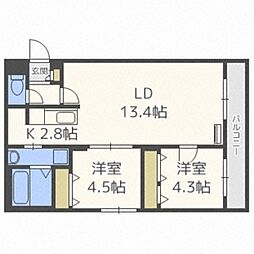 アウリィ平岸 3階