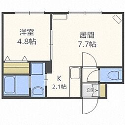 グランメール月寒ＥＡＳＴ 2階