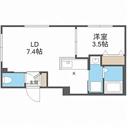 レジデンス円山北 3階