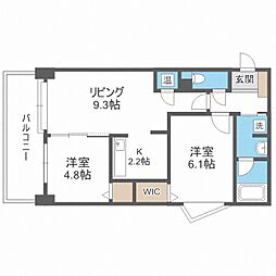 PRIME URBAN北3条通 8階/-