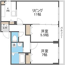 ラディア山鼻 3階