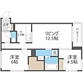 エフュート北19条3階9.8万円