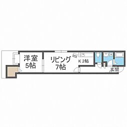 ルミエール北郷 2階/-