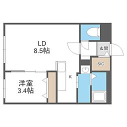 ライトベルー南9条ー 4階