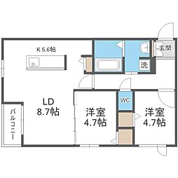RITZ GRANDE 菊水上町 3階