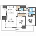 ブランズタワー札幌17階19.0万円
