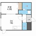エル・フォレスト3階4.7万円