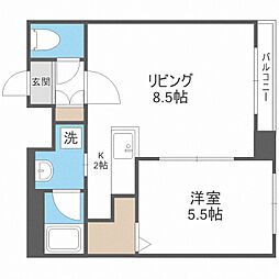 ノヴァ発寒南 5階/-