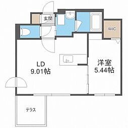 シエル山鼻 1階