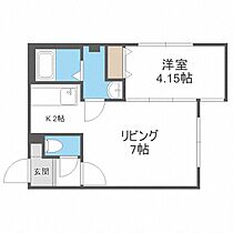 フロンティア  ｜ 北海道札幌市白石区本郷通11丁目北（賃貸マンション1LDK・3階・29.60㎡） その2