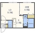 BREEZE南11条2階6.0万円