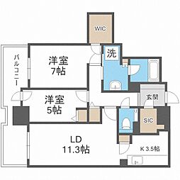 プレミストタワーズ札幌苗穂ブライトゲート 24階