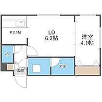 Ｕｒｂａｎ　Ｐａｒｋ平岸  ｜ 北海道札幌市豊平区平岸一条1丁目（賃貸マンション1LDK・4階・30.44㎡） その2