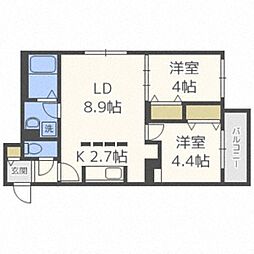 ブランヴェール 4階
