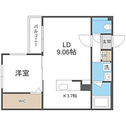 カレラ水車町 4階/-
