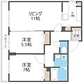 ラディア山鼻4階8.7万円