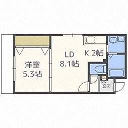 シティレジデンス南6条 2階/-