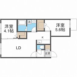 カオン山鼻 2階