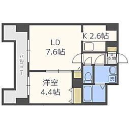 レジディア札幌駅前 5階/-