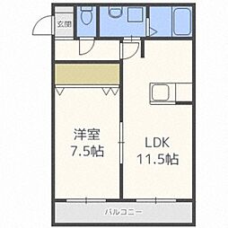 ジュネス山鼻 1階