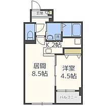 フランセレジデンシアリシェス南麻生  ｜ 北海道札幌市北区北三十一条西2丁目（賃貸マンション1LDK・8階・33.30㎡） その2