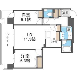 プレミストタワーズ札幌苗穂BRIGHTGATE 25階/-