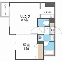 ＫＤＸレジデンス南三条  ｜ 北海道札幌市中央区南三条西8丁目（賃貸マンション1LDK・6階・34.24㎡） その2