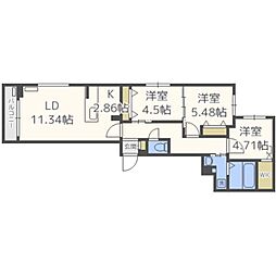 ＫＣＵ参番館 2階