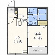 パレ　ドゥ　ロワ  ｜ 北海道札幌市豊平区月寒東二条7丁目（賃貸マンション1LDK・2階・30.34㎡） その2