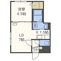 シティレジデンス西町南  ｜ 北海道札幌市西区西町南2丁目（賃貸マンション1LDK・2階・30.34㎡） その2