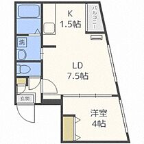 ラフィーネ南円山  ｜ 北海道札幌市中央区南七条西25丁目（賃貸マンション1LDK・1階・28.60㎡） その2