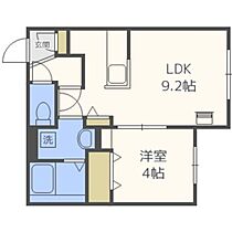 ハルガーデン・パリス  ｜ 北海道札幌市白石区本郷通8丁目南（賃貸マンション1LDK・3階・32.31㎡） その2